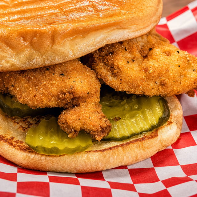 Chicken Tender Sandwich.