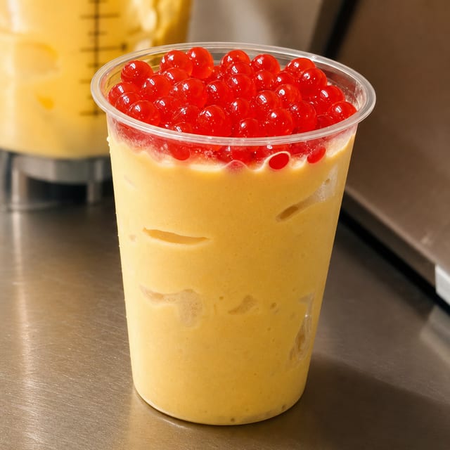 Mango Cream Blend Smoothie.