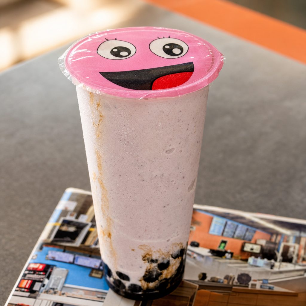 Taro Cream Smoothie.