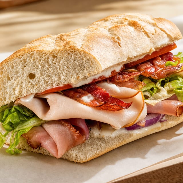 Honey Ham, Turkey & Bacon Large.