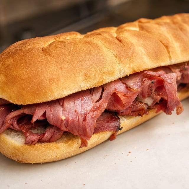 French Dipped Sub.