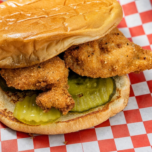 Chicken Tender Sandwich Combo.