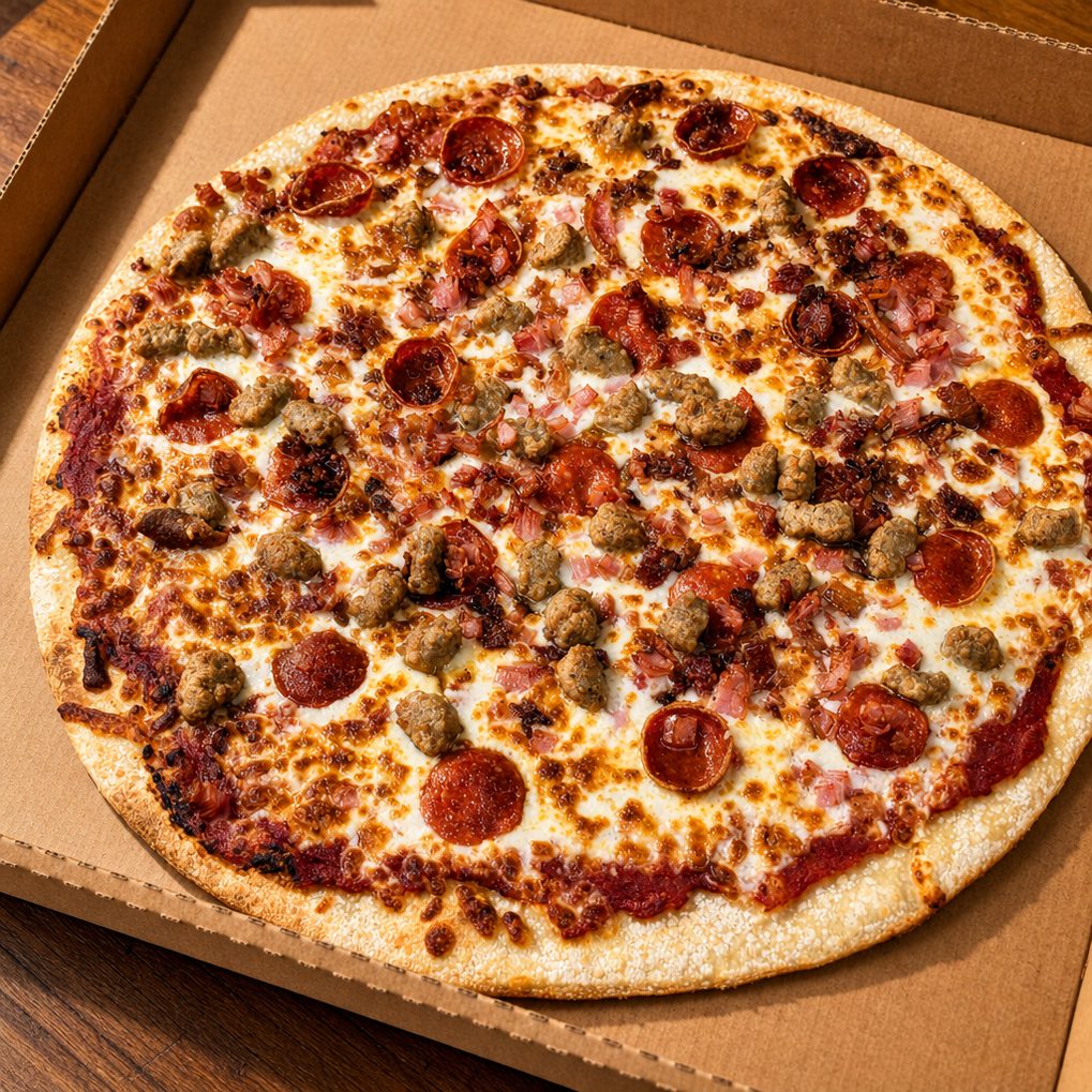 Pepperoni & Sausage-Pizza.