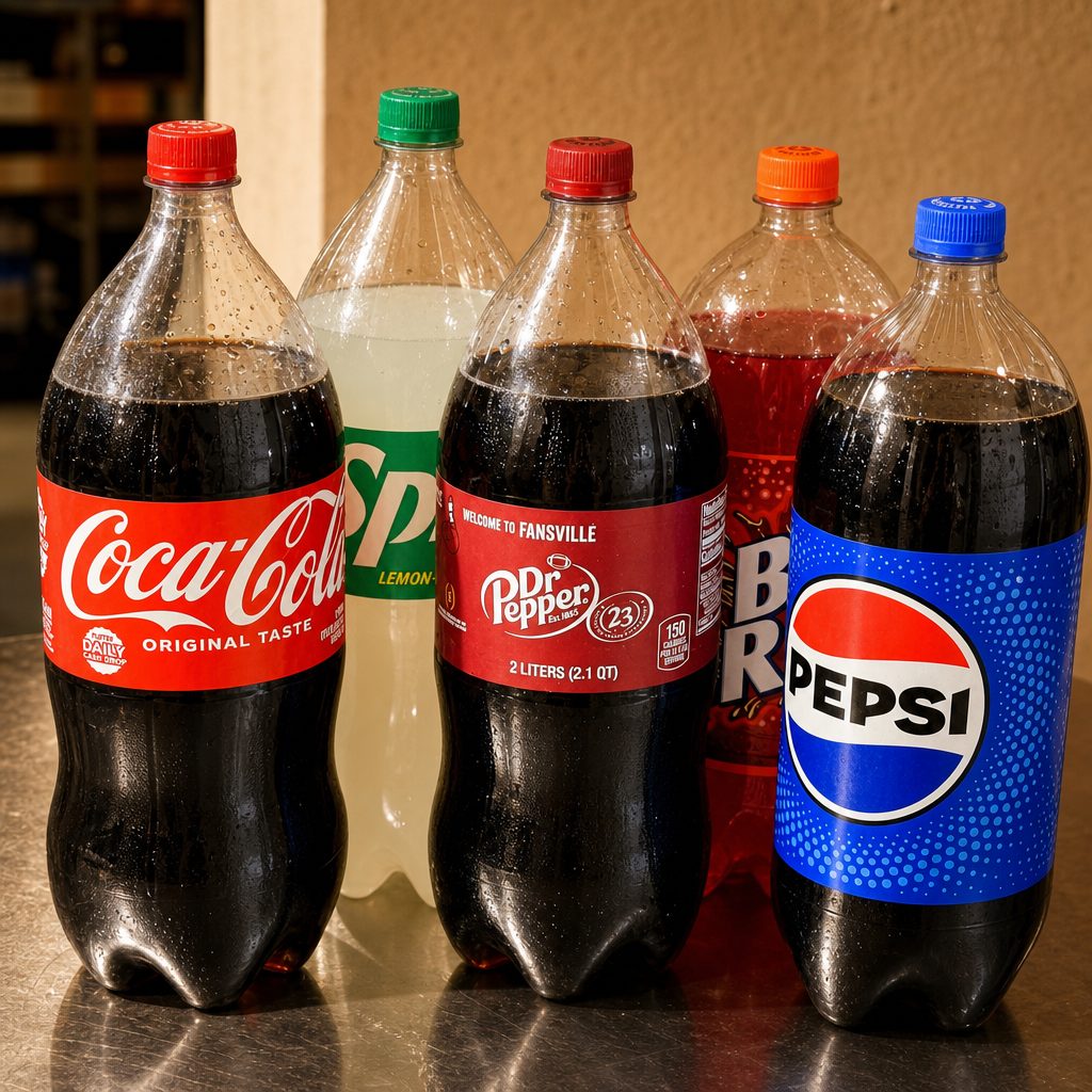 2 Liter Bottle.