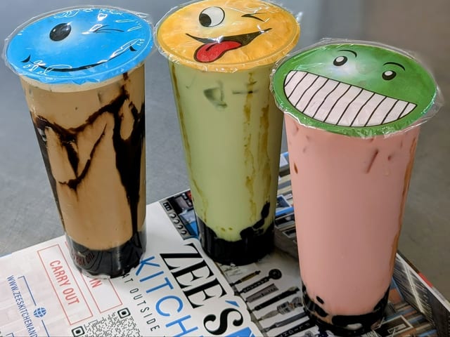 Boba Tea, Smoothies & Drinks