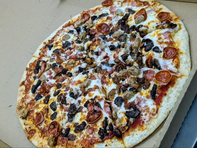 Freshly Made Pizza